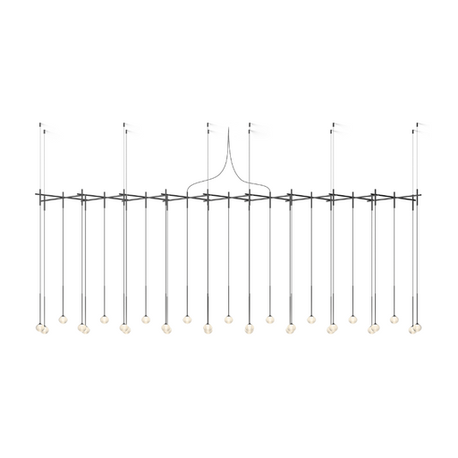 Vibia 0852 Algorithm 29-lt 157" LED Multi-Light Pendant