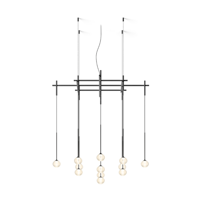 Vibia 0860 Algorithm 13-lt 43" LED Multi-Light Pendant