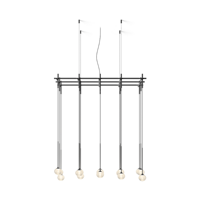 Vibia 0870 Algorithm 15-lt 43" LED Multi-Light Pendant