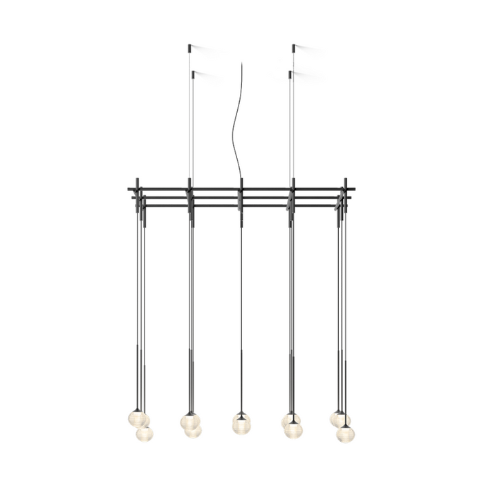 Vibia 0872 Algorithm 15-lt 43" LED Multi-Light Pendant