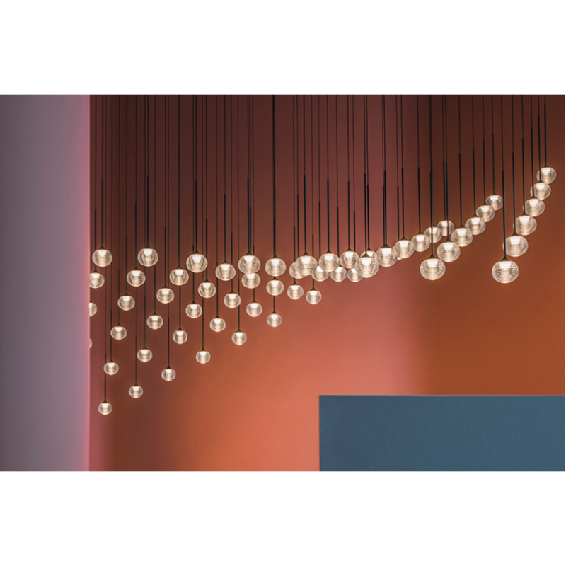 Vibia 0847 Algorithm 14-lt 72" LED Multi-Light Pendant