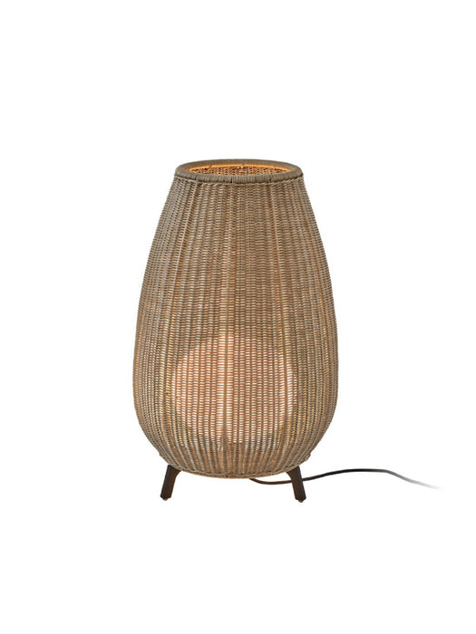Bover Amphora 01 LED Outdoor Floor Lamp, 0-10V-Brown/Light Beige
