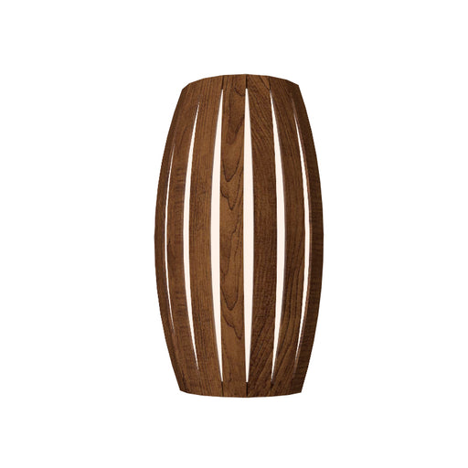 Accord 4014 Barrel 2-lt 14" Tall LED Wall Light-Imbuia