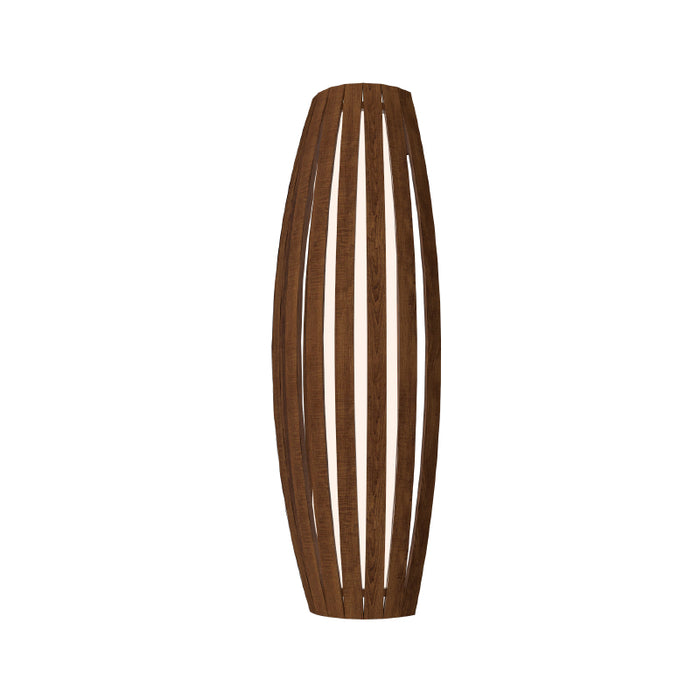Accord 4040 Barrel 1-lt 28" Tall LED Wall Light-Imbuia