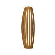 Accord 4041LED Barrel 1-lt 39" Tall LED Wall Light-Teak