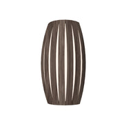 Accord 4014 Barrel 2-lt 14" Tall LED Wall Light-American Walnut