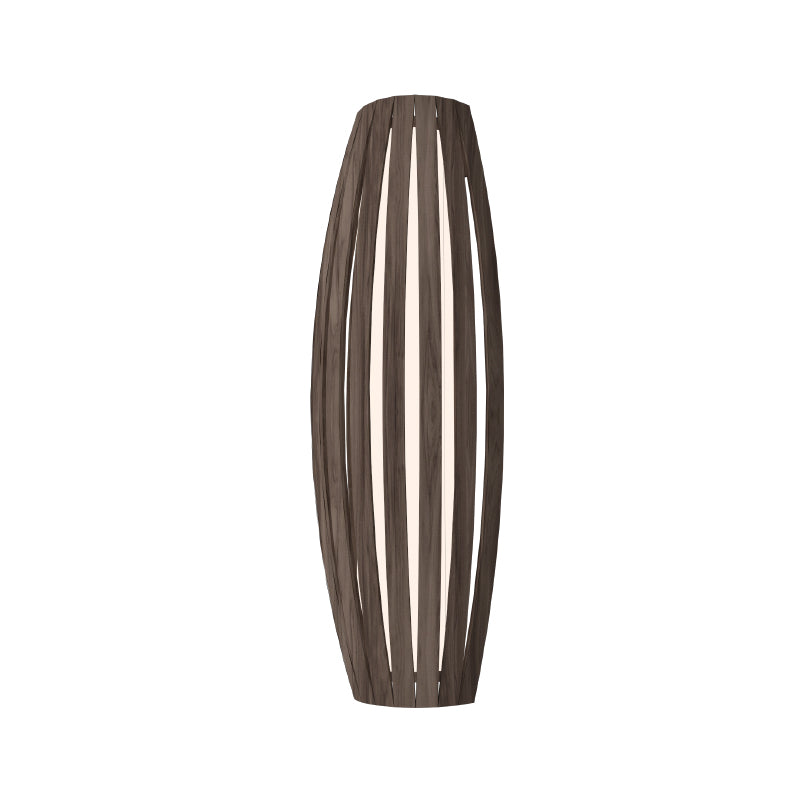 Accord 4041LED Barrel 1-lt 39" Tall LED Wall Light-American Walnut
