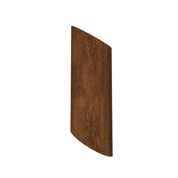 Accord 466 Clean 2-lt 22" Tall LED Wall Light-Imbuia