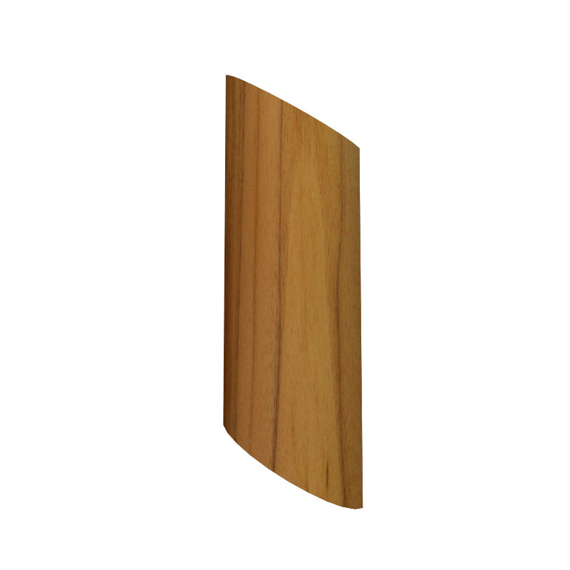 Accord 466LED Clean 1-lt 22" Tall LED Wall Light-Teak