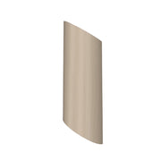 Accord 466LED Clean 1-lt 22" Tall LED Wall Light-Organic Cappuccino
