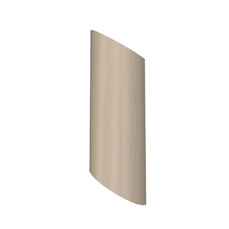 Accord 466LED Clean 1-lt 22" Tall LED Wall Light-Organic Cappuccino
