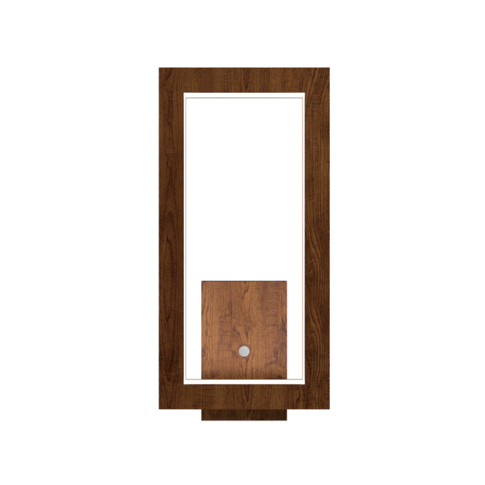 Accord 4118LED Frame 1-lt 13" Tall LED Wall Light-Imbuia