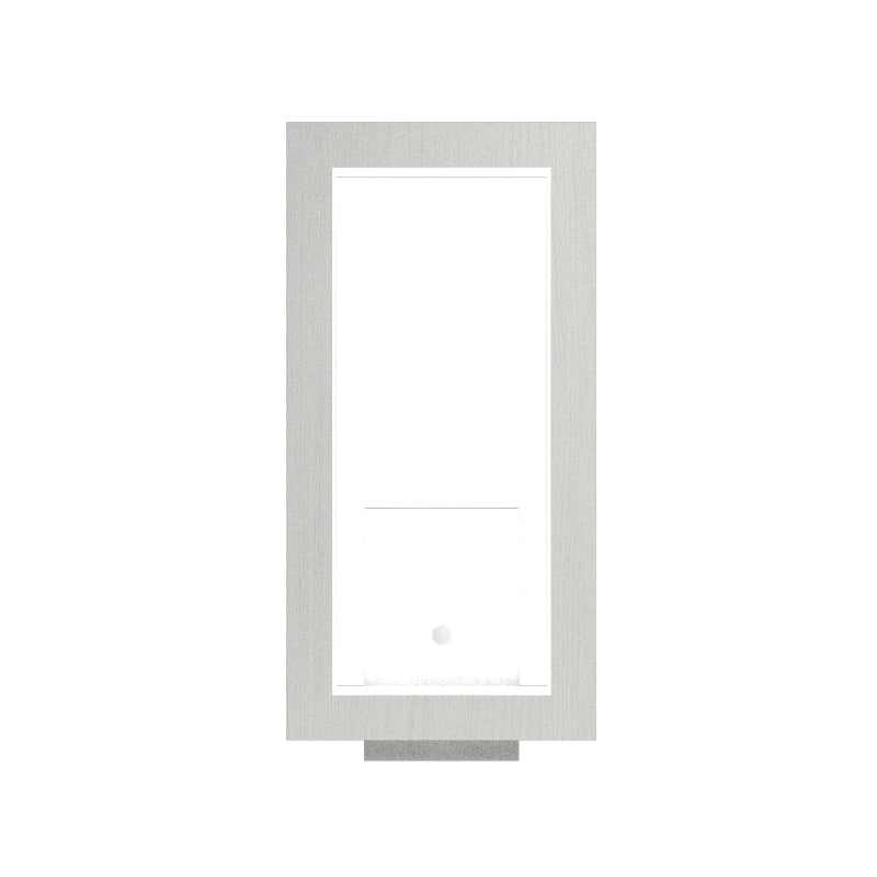 Accord 4118LED Frame 1-lt 13" Tall LED Wall Light-Organic White