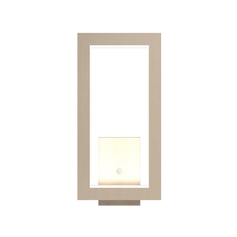 Accord 4118LED Frame 1-lt 13" Tall LED Wall Light-Organic Cappuccino