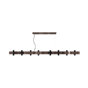 Accord 1502 Flow 16-lt 71" LED Pendant - American Walnut