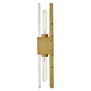 Hinkley 57062 Monte 2-lt 20" Tall LED Wall Sconce - Heritage Brass