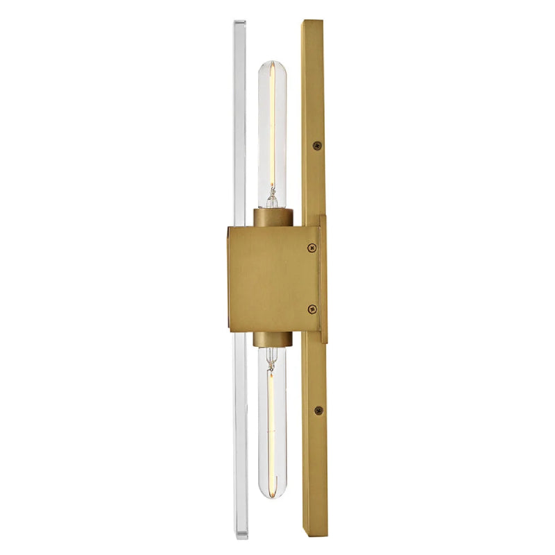 Hinkley 57062 Monte 2-lt 20" Tall LED Wall Sconce - Heritage Brass