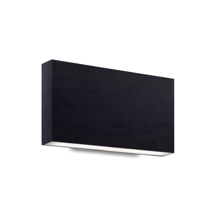 Kuzco AT67010 Mica 1-lt 10" Outdoor Wall Light - Black