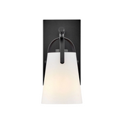 Hinkley 5130 Foster 1-lt 10" Tall LED Wall Sconce - Black