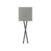 Hinkley 41101 Axis Heathered Gray 1-lt 22" Tall LED Wall Sconce - Black