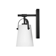Hinkley 5130 Foster 1-lt 10" Tall LED Wall Sconce - Black