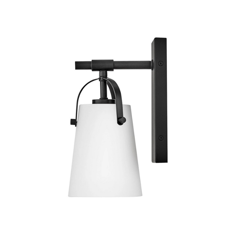 Hinkley 5130 Foster 1-lt 10" Tall LED Wall Sconce - Black