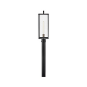 Hinkley 23011 Catalina 1-lt 24" Tall LED Outdoor Post Mount Lantern - Black with Burnished Bronze accents