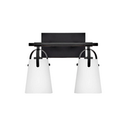 Hinkley 5132 Foster 2-lt 14" LED Vanity - Black