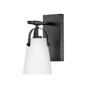 Hinkley 5130 Foster 1-lt 10" Tall LED Wall Sconce - Black