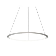 Bover Circular S/200/H 1-lt 82" LED Pendant, Inward Light