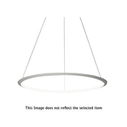 Bover Circular S/300/H 1-lt 119" LED Pendant, Inward Light