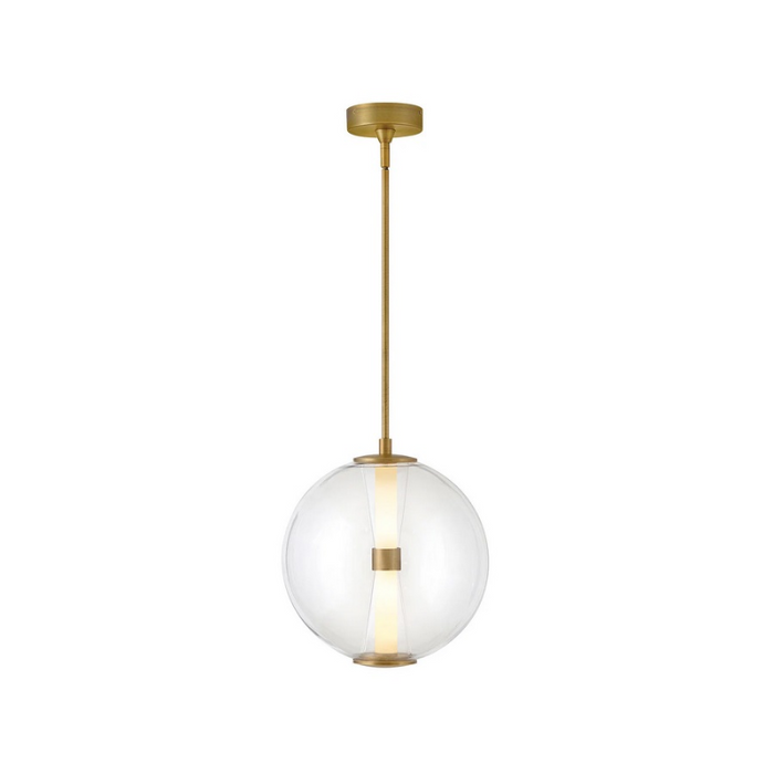 Hinkley 33107 Elin 1-lt 14" LED Pendant - Lacquered Brass