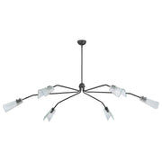 Hinkley 48306 Altman 6-lt 80" LED Chandelier - Gunmetal