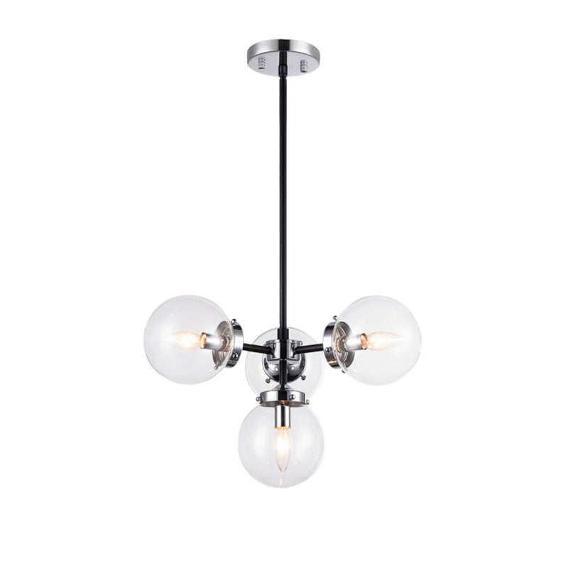 Matteo C72304 Maru 4-lt 20" Chandelier