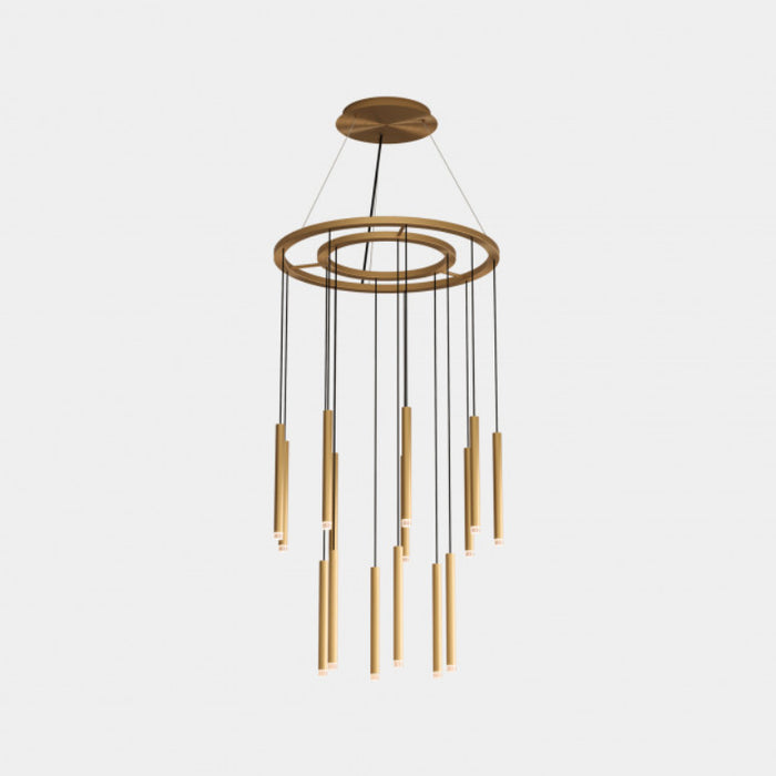 Bover Candle 15-lt 26" LED Chanddelier