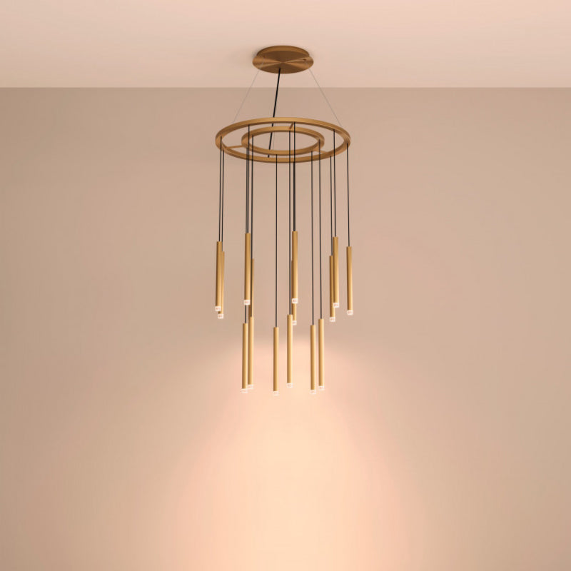 Bover Candle 15-lt 26" LED Chanddelier