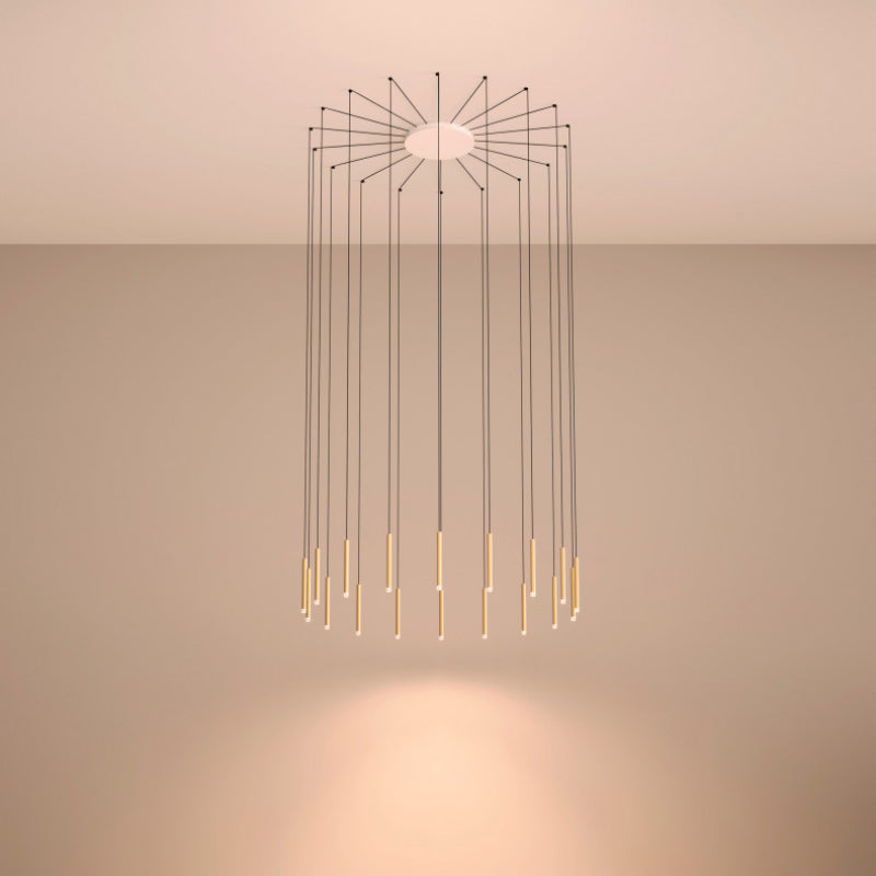 Bover Candle 18-lt 17" LED Pendant