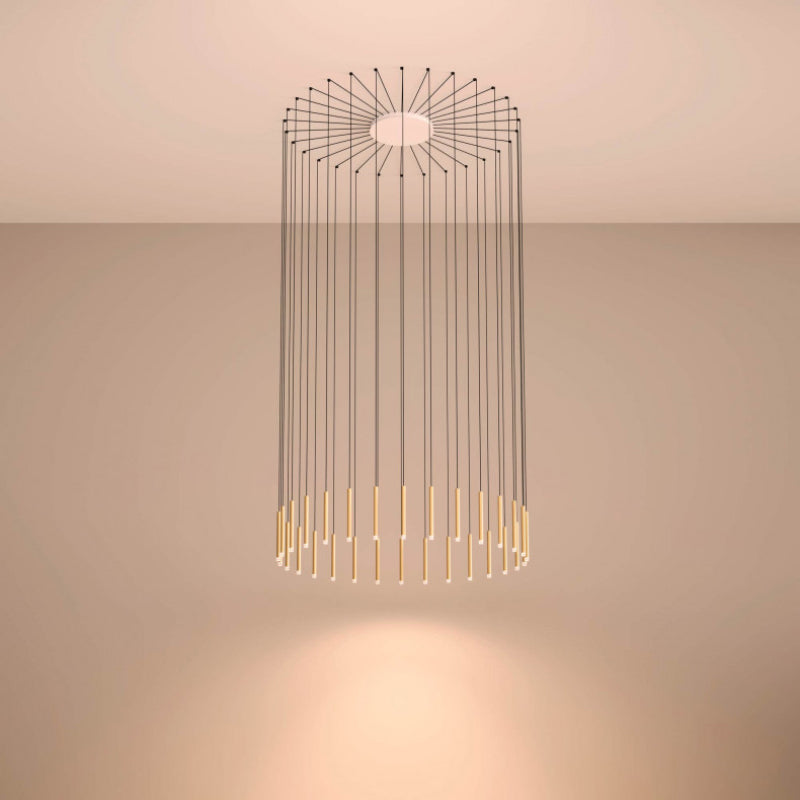 Bover Candle 30-lt 17" LED Pendant