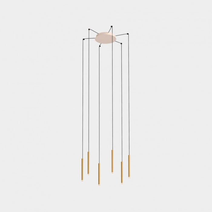 Bover Candle 6-lt 12" LED Pendant