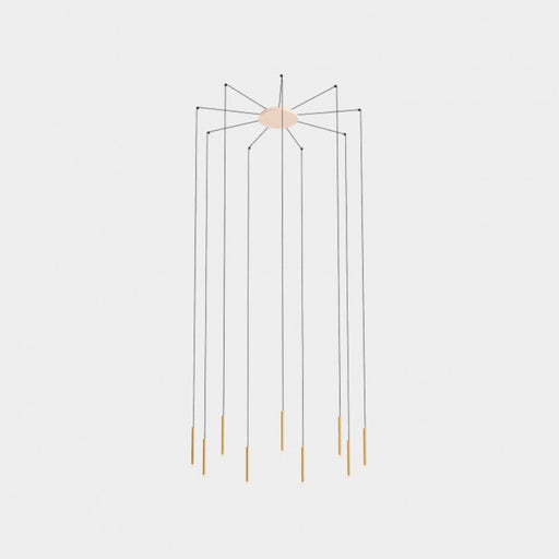 Bover Candle 9-lt 13" LED Pendant