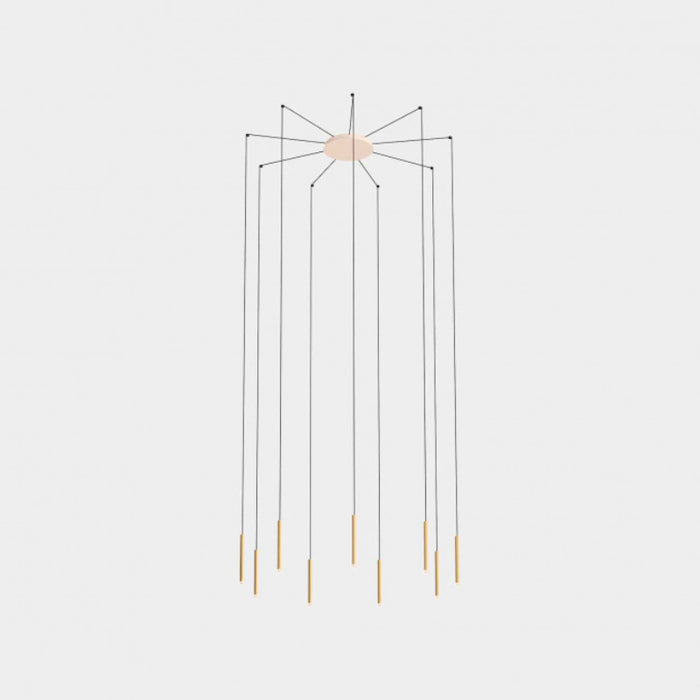 Bover Candle 9-lt 13" LED Pendant