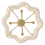 Hinkley 47737 Gwen 4-lt 16" LED Pendant - Lacquered Brass