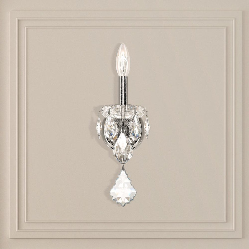 Schonbek 1701 Century 1-lt 13" Tall Wall Sconce