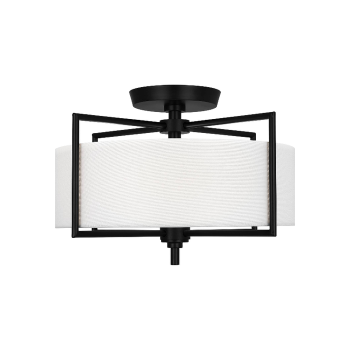 Visual Comfort CF1122 Perno 2-lt 15" Semi-Flush Mount