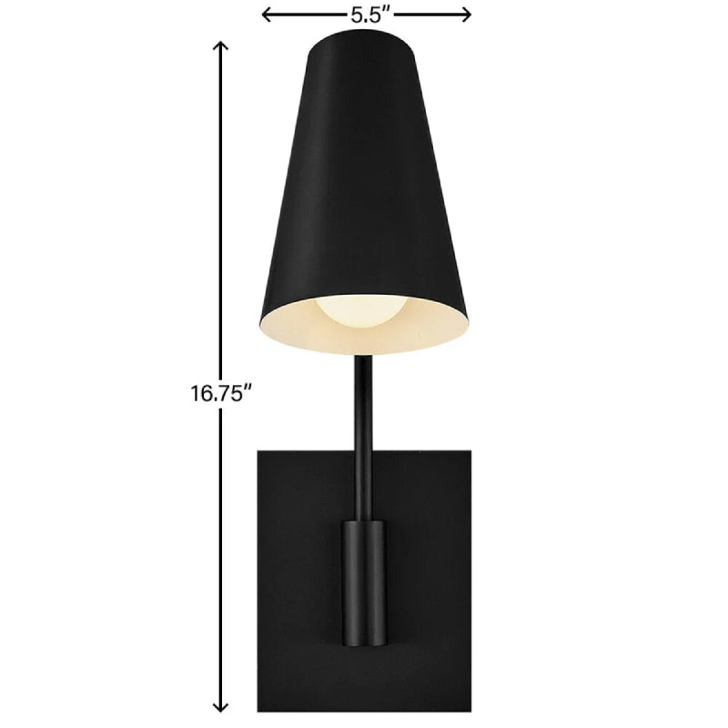 Hinkley 48310 Bray 1-lt 17" Tall LED Swing Arm Wall Sconce