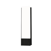 Accord 465 Clean 2-lt 19" Tall LED Wall Light, E26 Base - Charcoal