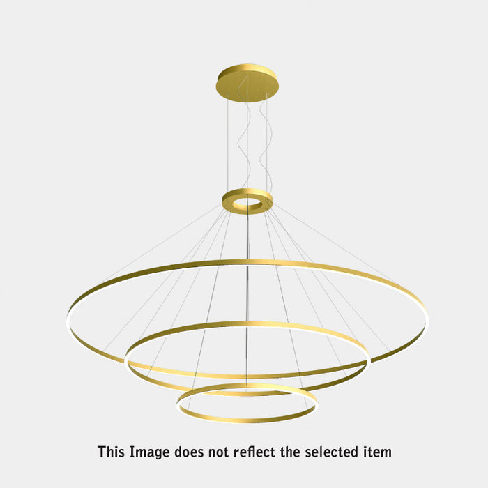 Bover Circular S/3L 3-lt 119" LED Pendant, Downward Light