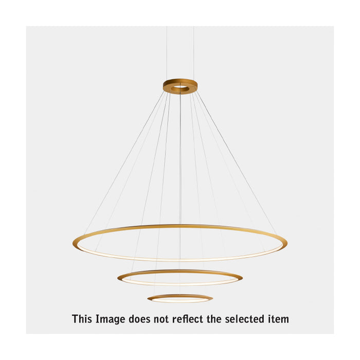 Bover Circular S/3L/200/120/60 3-lt 82" LED Pendant, Inward Light