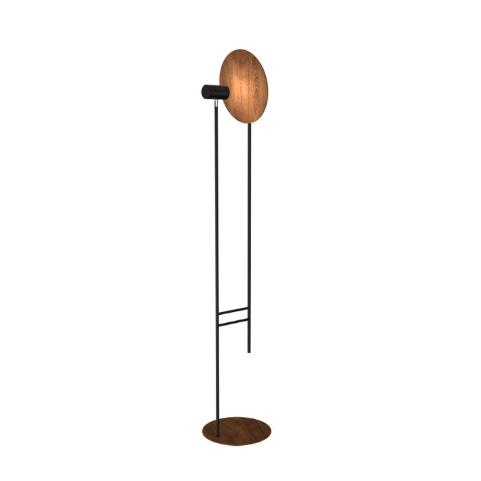 Accord 3126 Dot 1-lt 65" Tall LED Floor Lamp-Imbuia