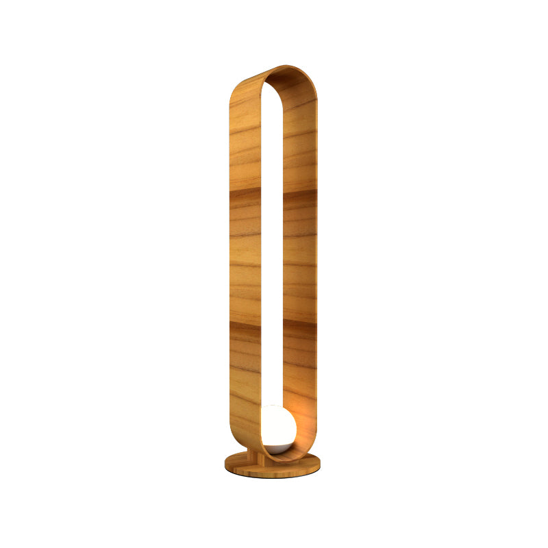 Accord 3043 Sfera 1-lt 48" Tall LED Floor Lamp-Teak